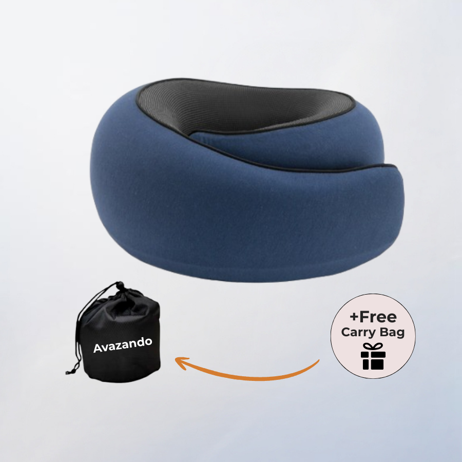 Premium Travel Pillow | 360° Neck Therapy