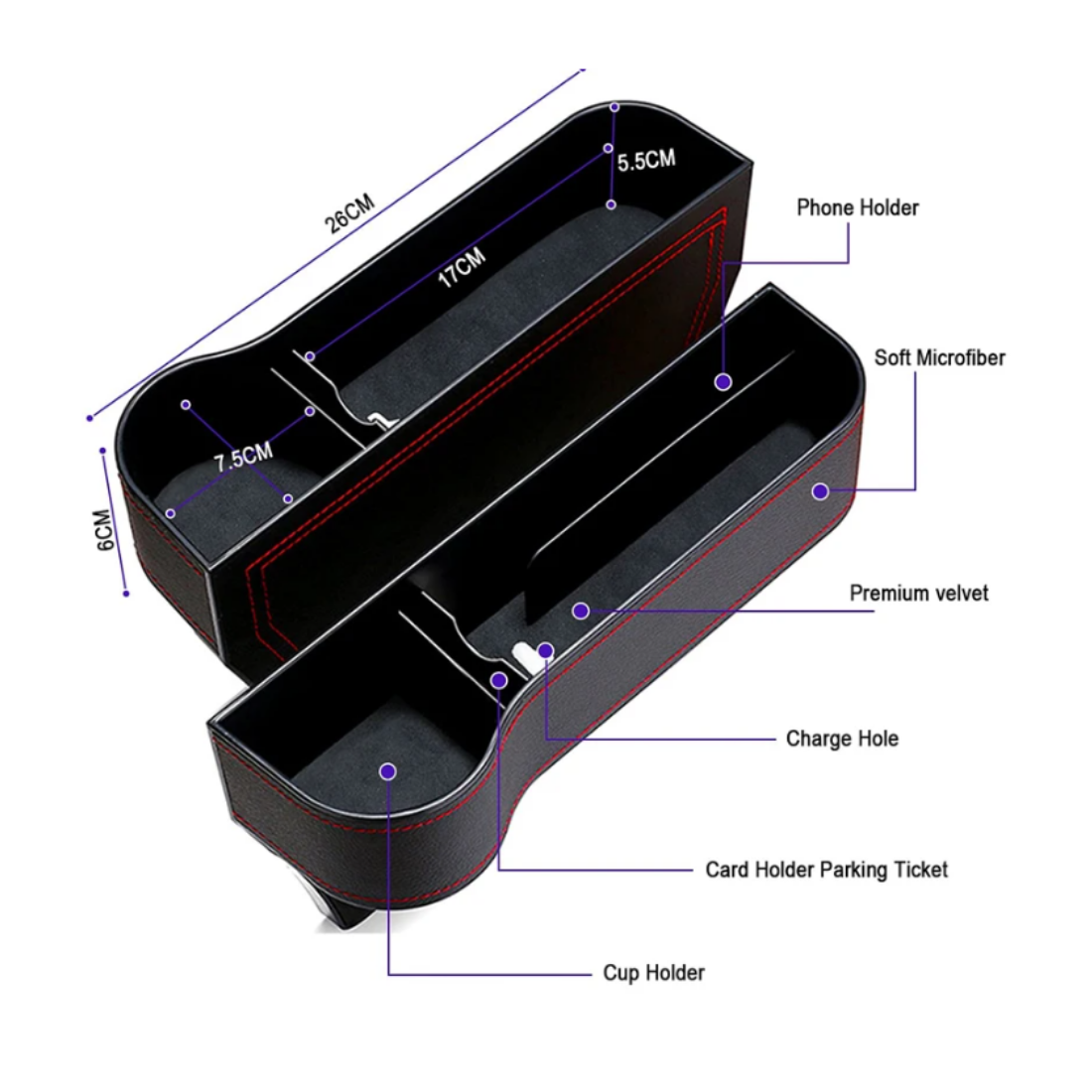 Car Gap Filler Organizer