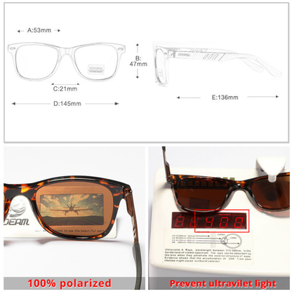 KDEAM Long Haul Sunglasses
