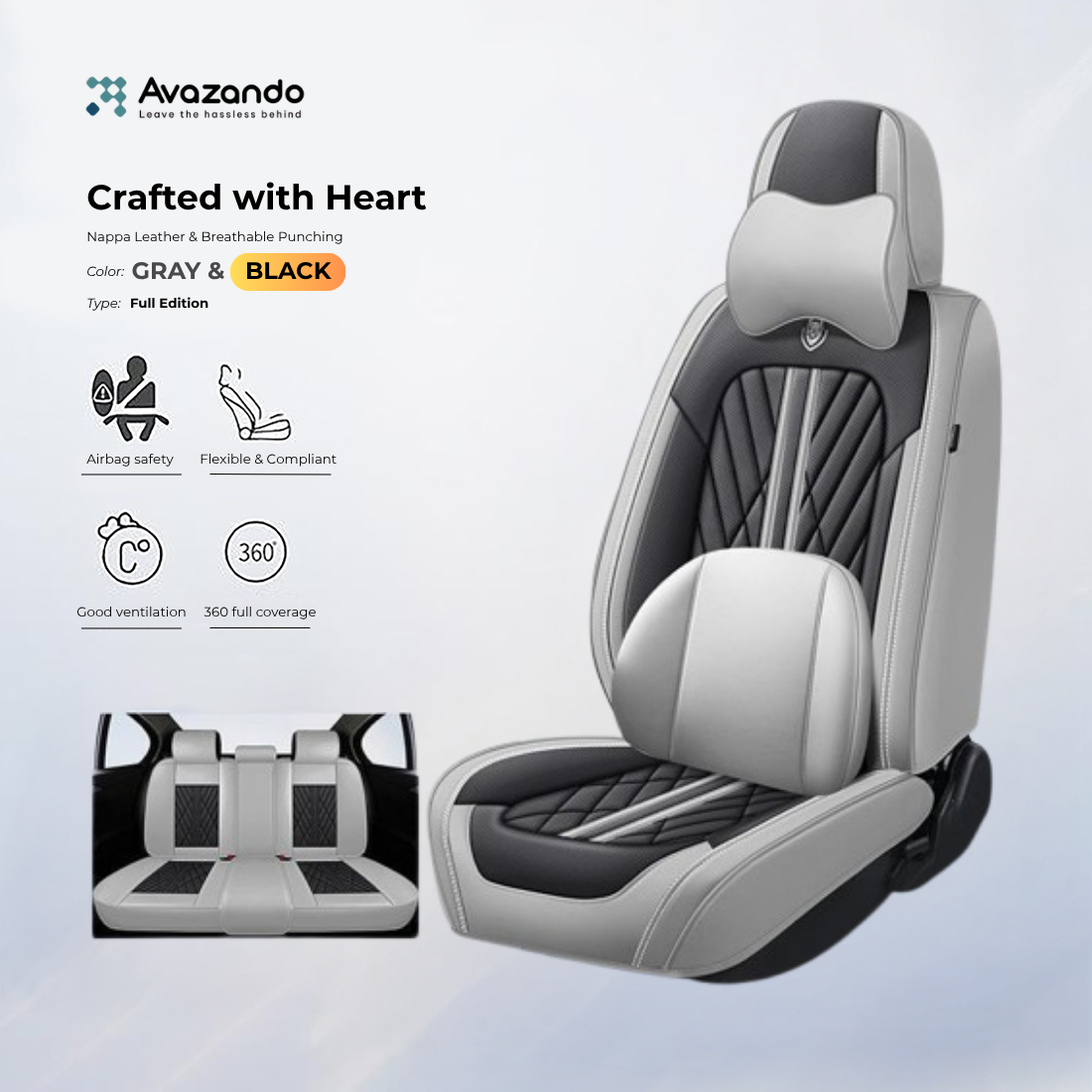 Waterproof Ultra Car Seat Covers