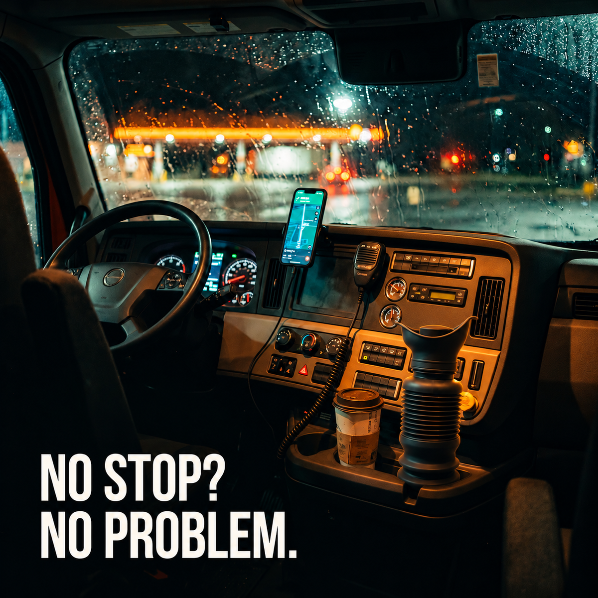 StopLess™ Bottle for Drivers & Travelers