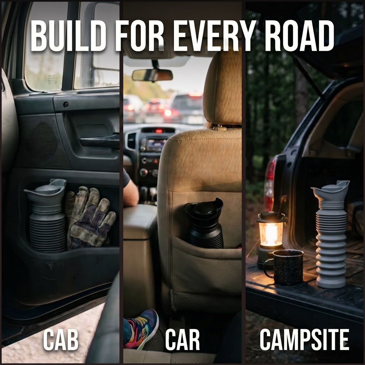 StopLess™ Bottle for Drivers & Travelers